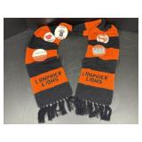 Vintage Lanphier Lions Scarf With Buttons