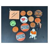 Vintage Lanphier Lions Buttons