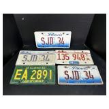 Illinois License Plates