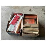 Vintage Text Books and Craft Supplies