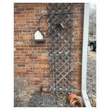 Shepards hooks and bird feeders/Houses