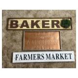 Hobby Lobby Farmers Market, Baker sign and more