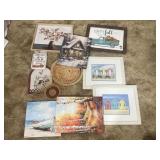 Framed landscape prints and more