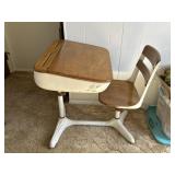 Antique School Desk