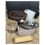 Wicker baskets and more