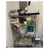 NSF Metal Shelf With Contents