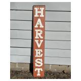 Welcome Harvest Wooden Sign