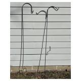 2 Tall Sheppard Hooks