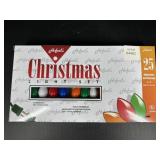 Retro Christmas lights