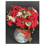 Thomas Kinkade Floral Centerpiece