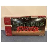 Holiday Living Merry Christmas Light Decoration