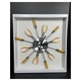 Tool Theme Wall Clock