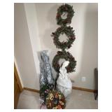 Outside Christmas decor