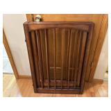 Tall Wood Folding Pet/Baby Safety Gate
