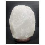 White Himalayan Salt Rock Lamp