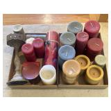 Candles & candle holders