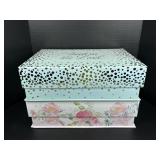 Blue and Floral Gift Boxes