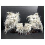 Foam decorative owls