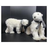 Glitter foam polar bears