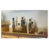 Decorative infused olive oil bottles and more