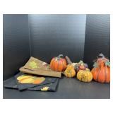 Hobby Lobby pumpkins, fall table runners, and more