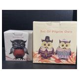 Cracker Barrel owl decorations