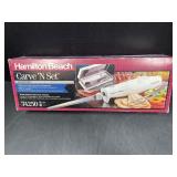 Hamilton Beach Carve ï¿½n set electric knife