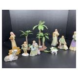 Thomas Kinkade figures