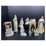 Thomas kinkade figures