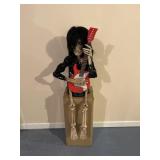 Bone Jett Guitar Playing Skeleton Decoration