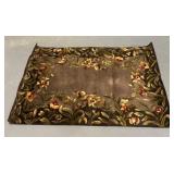 Emerald Collection Lavender Garden Rug