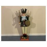 Metal Nutcracker Statue