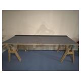 Saw Horse Bench Table