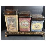 Vintage Style Dry Ingredients decorative