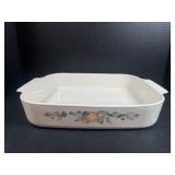 Fruit pattern Corning ware baking dish