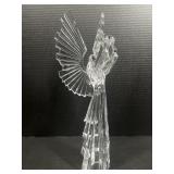 Plastic angel with trumpet