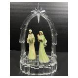 Hawthorn Village Nativity set