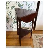 Triangle Shaped Side Table (Top Is Not Attached)