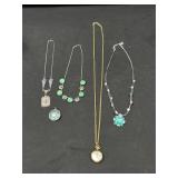 Watch Necklace and More Necklaces