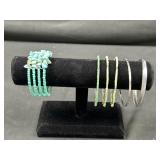 Beaded Bangle Bracelets