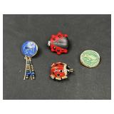 Lady Bug and More Brooches
