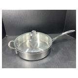 Calphalon 3 Qt stainless sauté pan with lid