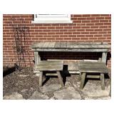 Wooden Bench & More