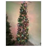 Lighted 7ft Christmas tree