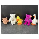 5 Beanie Babies