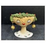 Holt Howard Christmas Head Vase
