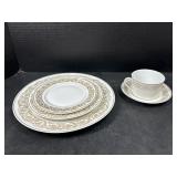Set of Haviland Limoges China in Marquise pattern