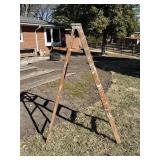 6 Foot Wooden Ladder