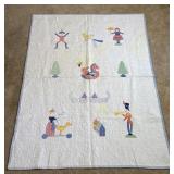 Children's Quilt (There Are Stains)