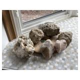 Quartz Geode & More Rocks
